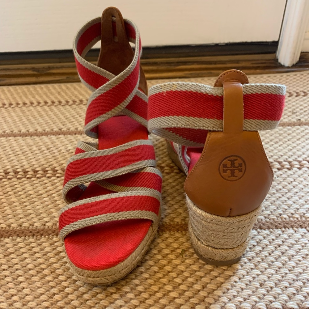 Tory Burch wedge espadrilles
